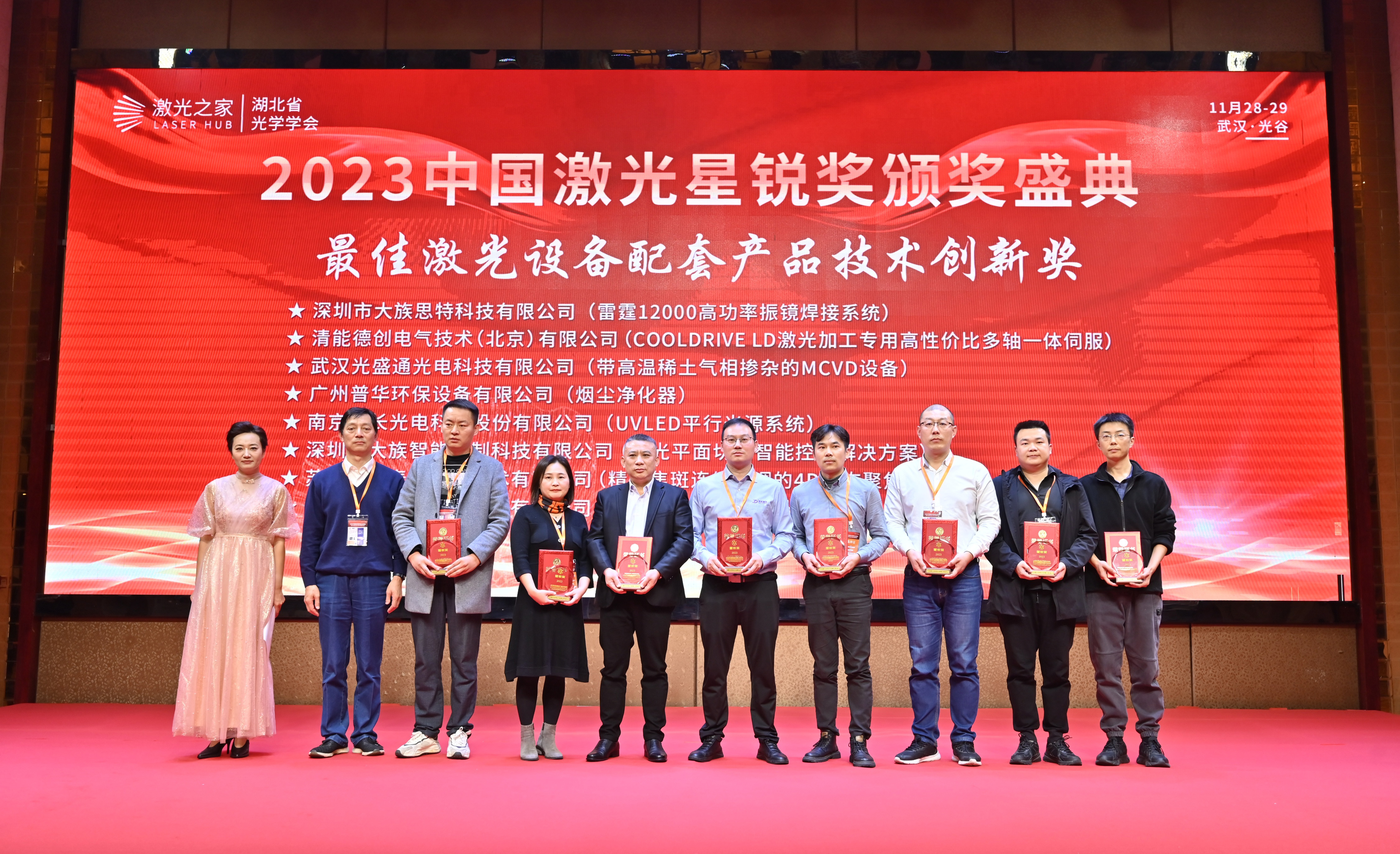 思特光学在“中国激光星锐奖”中获奖